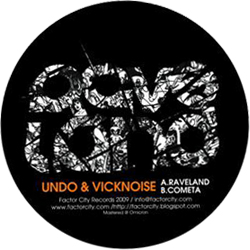 Undo and Vicknoise, Raveland cover picture Factor City Recording FC027, Undo and Vicknoise, Raveland, cover picture