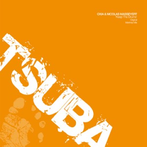 cover sleeve of martinez remxi for oxia and nicolas masseyeff out on tsuba records number 41