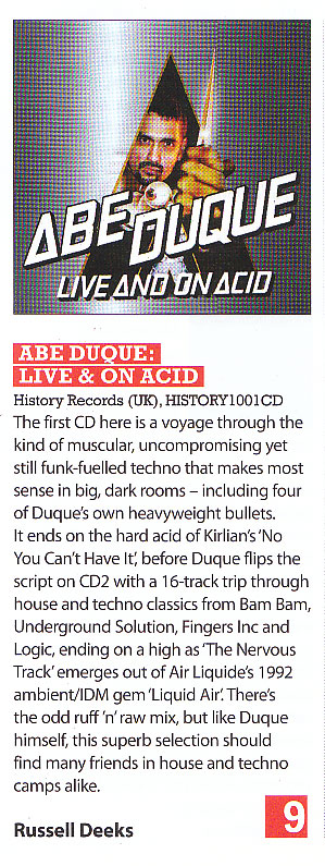 Abe Duque I-DJ review